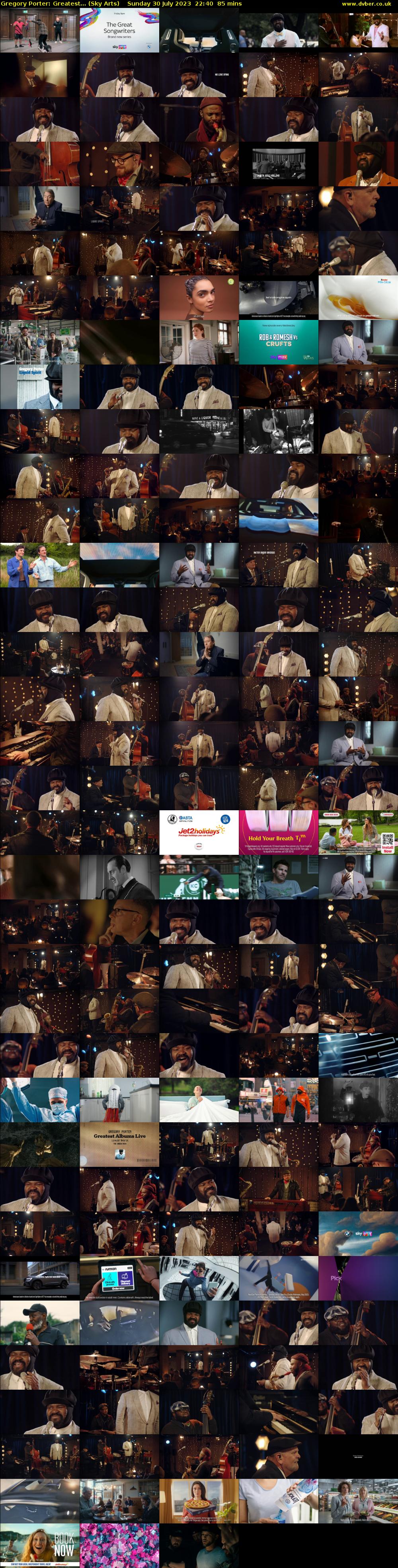 Gregory Porter: Greatest... (Sky Arts) Sunday 30 July 2023 22:40 - 00:05