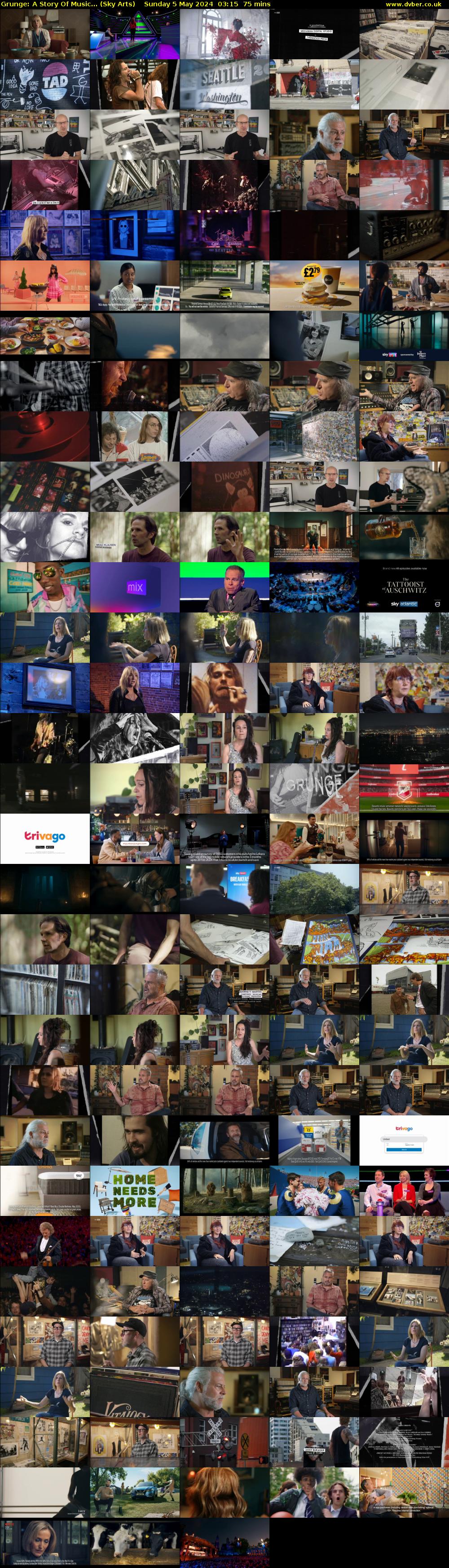 Grunge: A Story Of Music... (Sky Arts) Sunday 5 May 2024 03:15 - 04:30