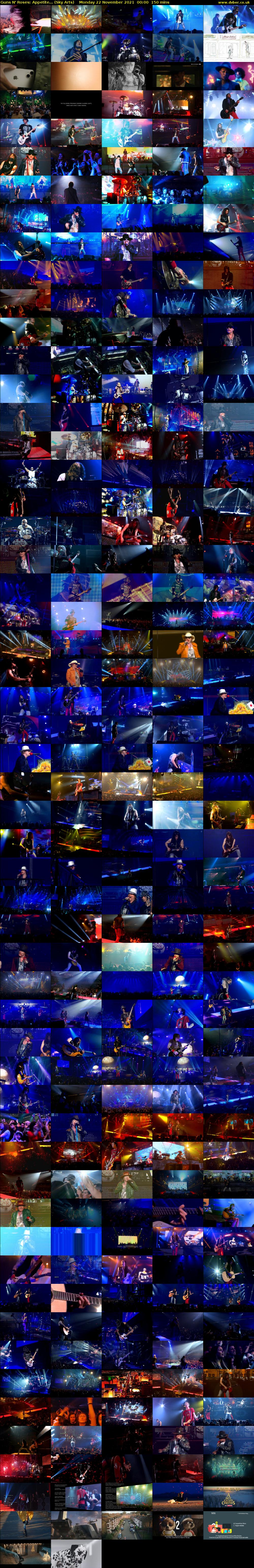 Guns N' Roses: Appetite... (Sky Arts) Monday 22 November 2021 00:00 - 02:30