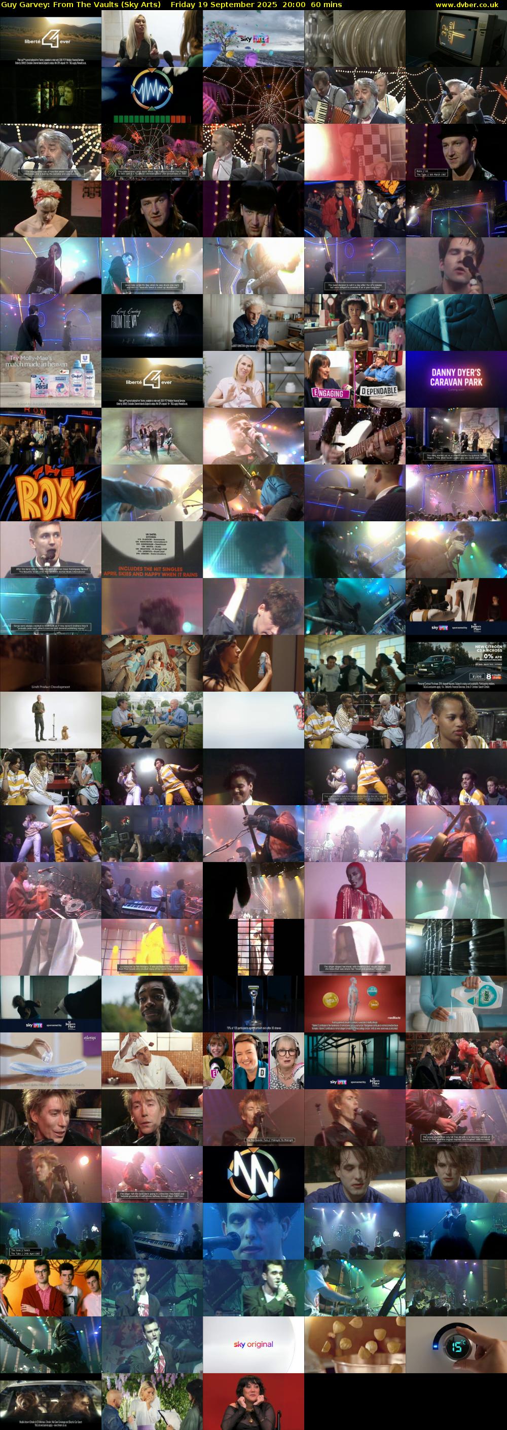 Guy Garvey: From The Vaults (Sky Arts) Friday 19 September 2025 20:00 - 21:00