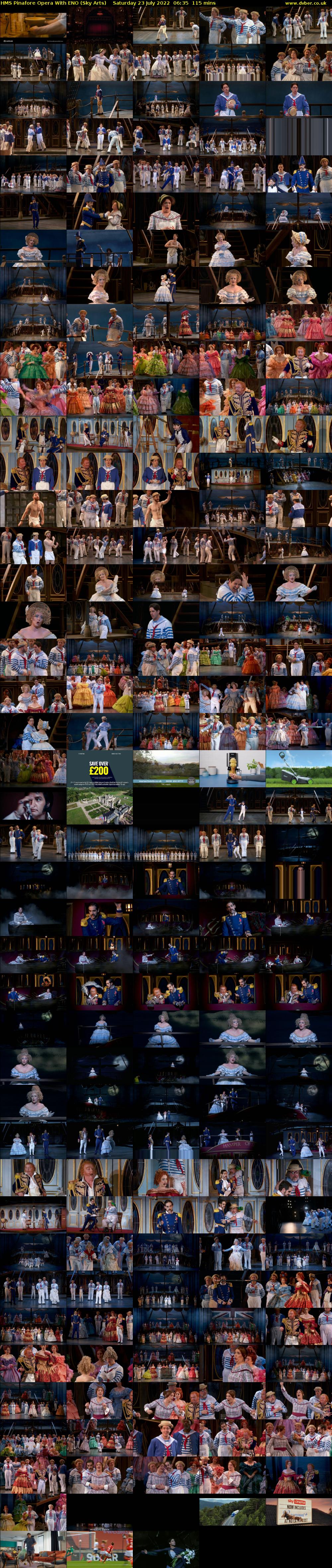 HMS Pinafore Opera With Eno (Sky Arts) Saturday 23 July 2022 06:35 - 08:30