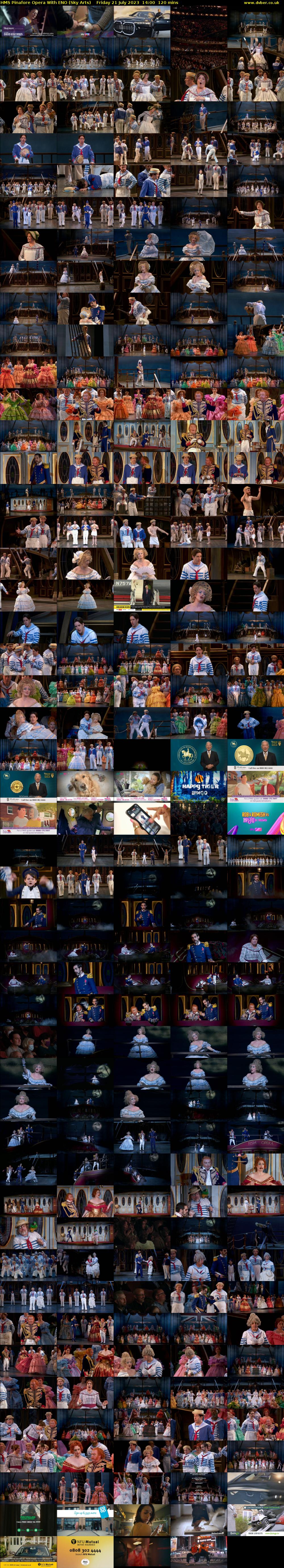 HMS Pinafore Opera With Eno (Sky Arts) Friday 21 July 2023 14:00 - 16:00