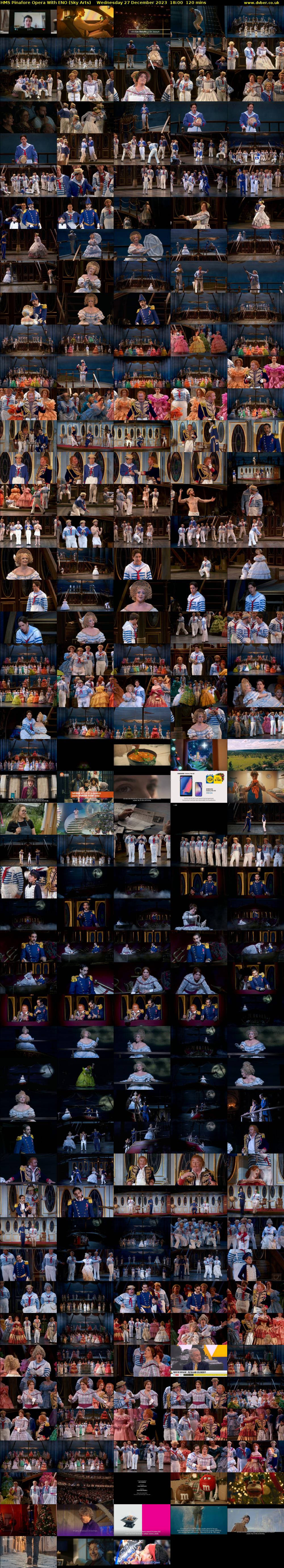 HMS Pinafore Opera With Eno (Sky Arts) Wednesday 27 December 2023 18:00 - 20:00