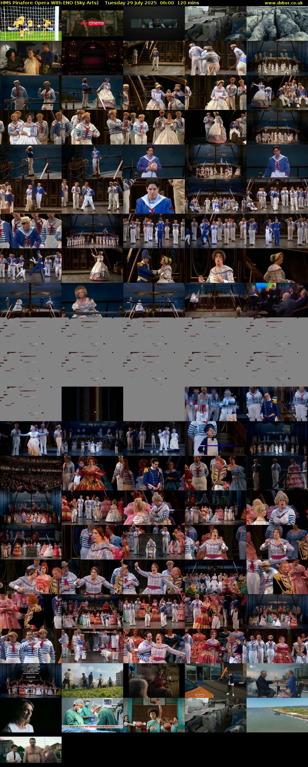 HMS Pinafore Opera With Eno (Sky Arts) Tuesday 29 July 2025 06:00 - 08:00