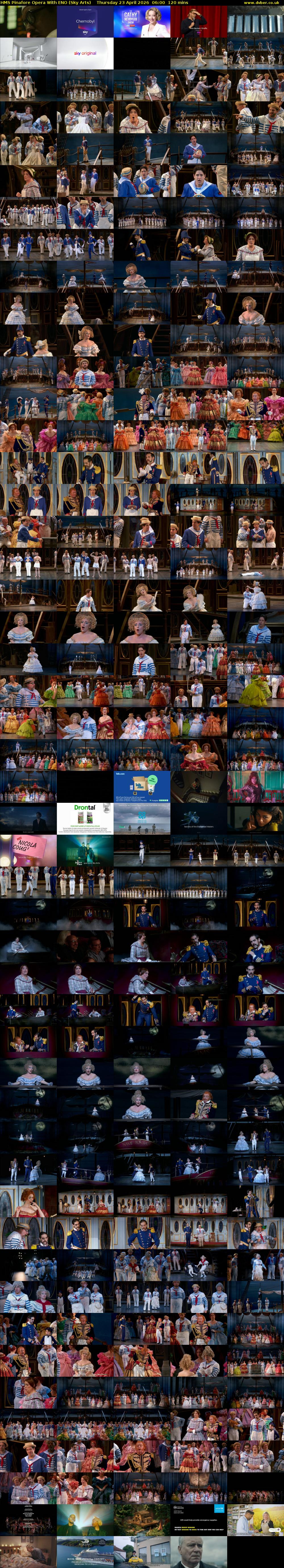 HMS Pinafore Opera With Eno (Sky Arts) Thursday 23 April 2026 06:00 - 08:00