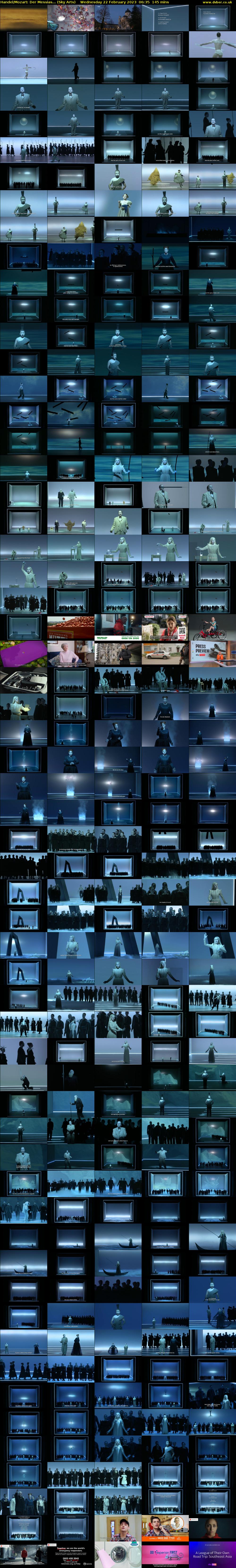 Handel/Mozart: Der Messias... (Sky Arts) Wednesday 22 February 2023 06:35 - 09:00