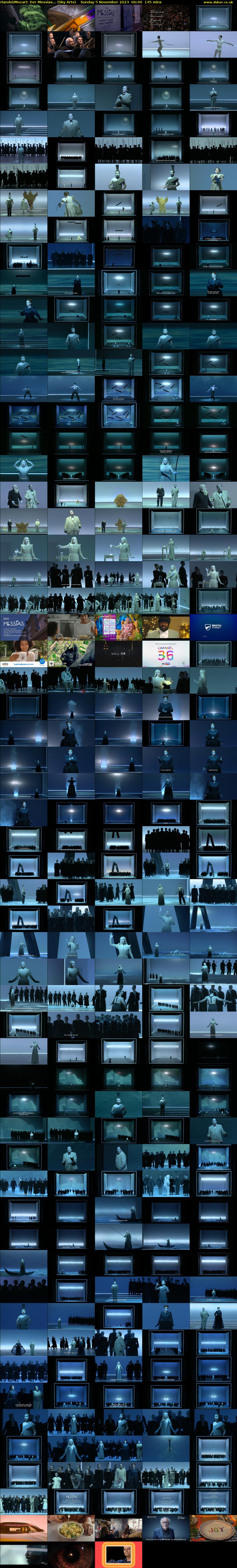 Handel/Mozart: Der Messias... (Sky Arts) Sunday 5 November 2023 06:00 - 08:25