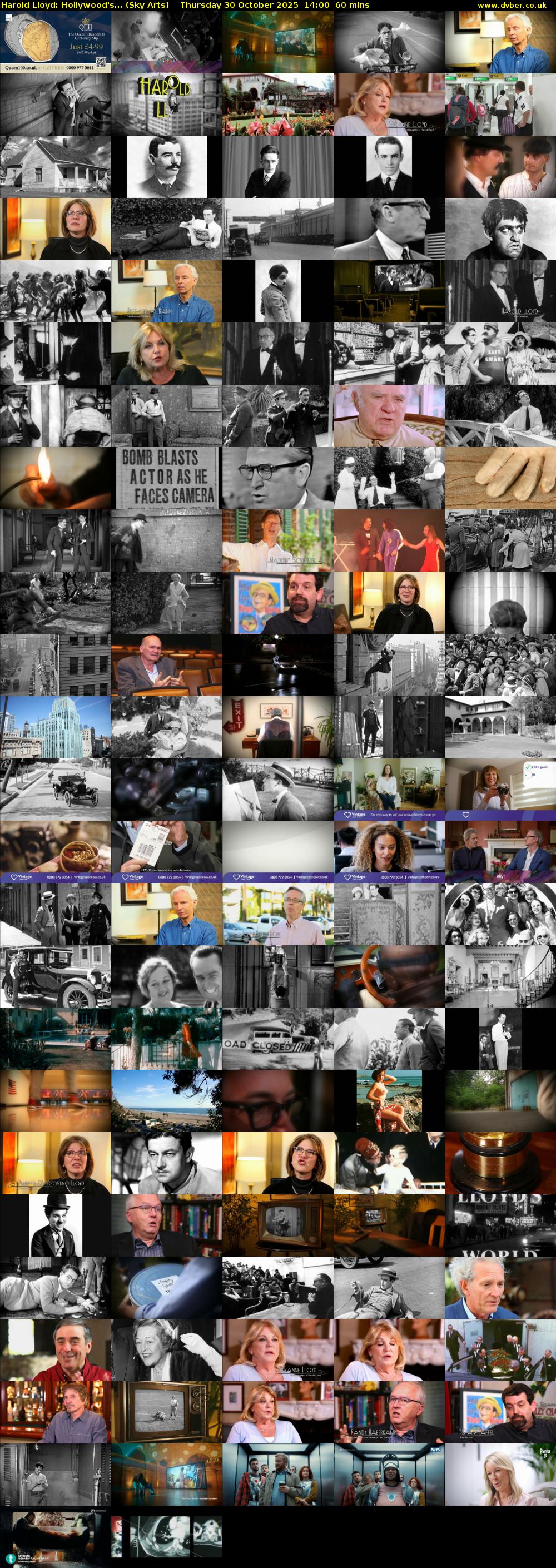 Harold Lloyd: Hollywood's... (Sky Arts) Thursday 30 October 2025 14:00 - 15:00