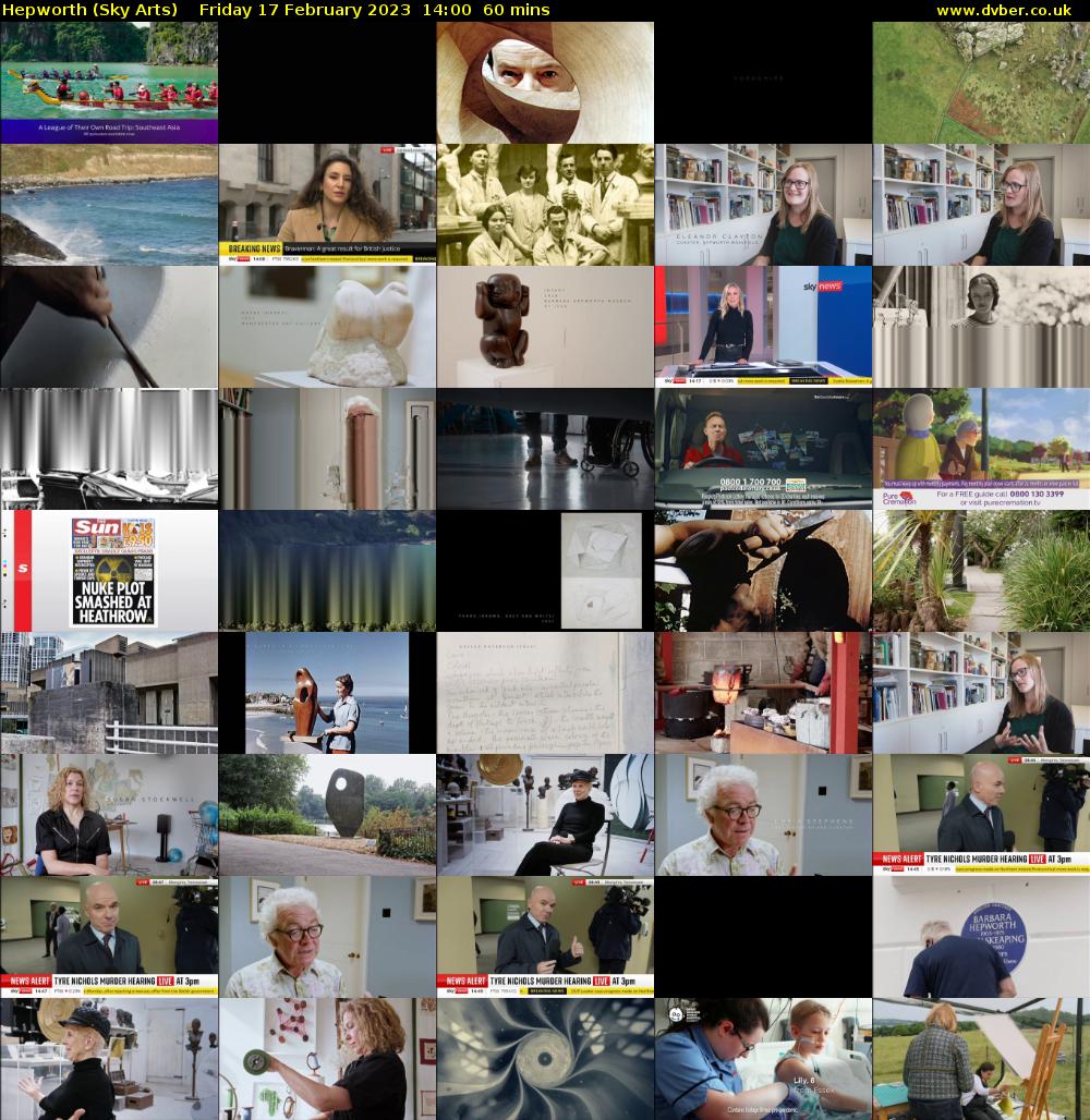 Hepworth (Sky Arts) Friday 17 February 2023 14:00 - 15:00