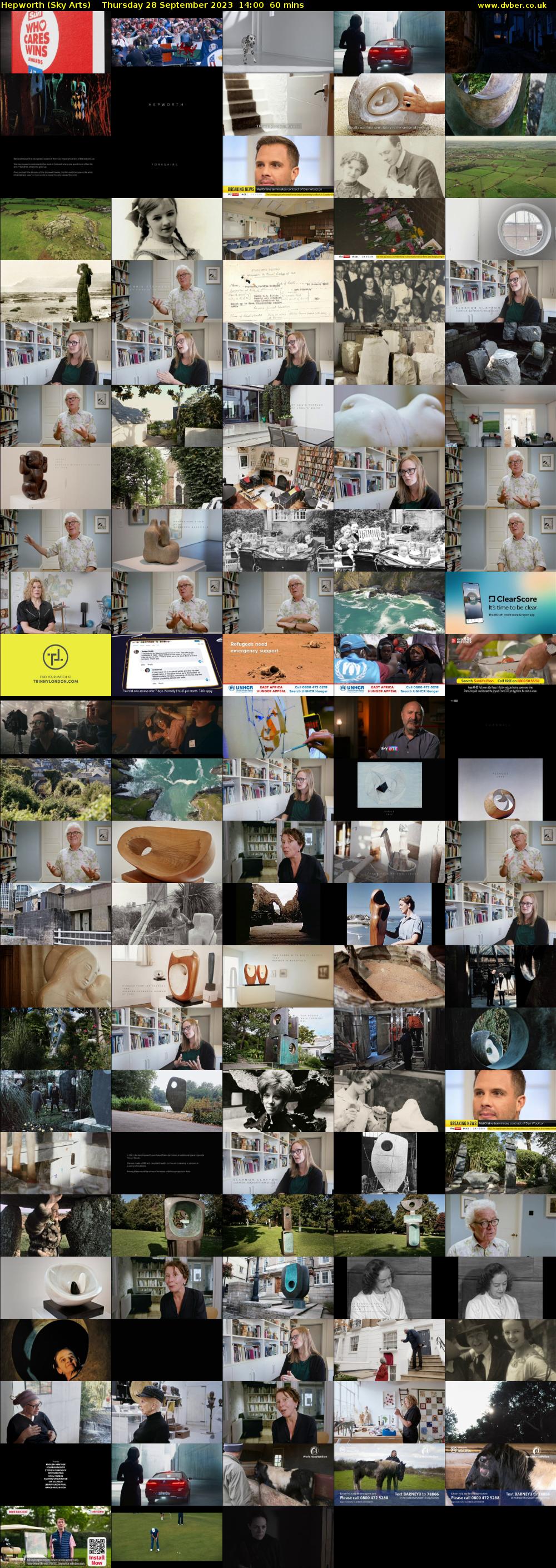 Hepworth (Sky Arts) Thursday 28 September 2023 14:00 - 15:00