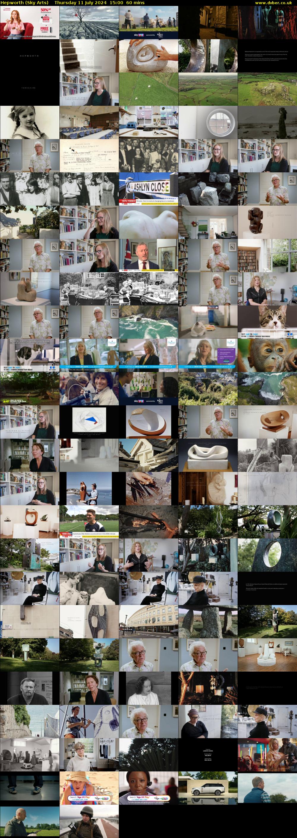 Hepworth (Sky Arts) Thursday 11 July 2024 15:00 - 16:00