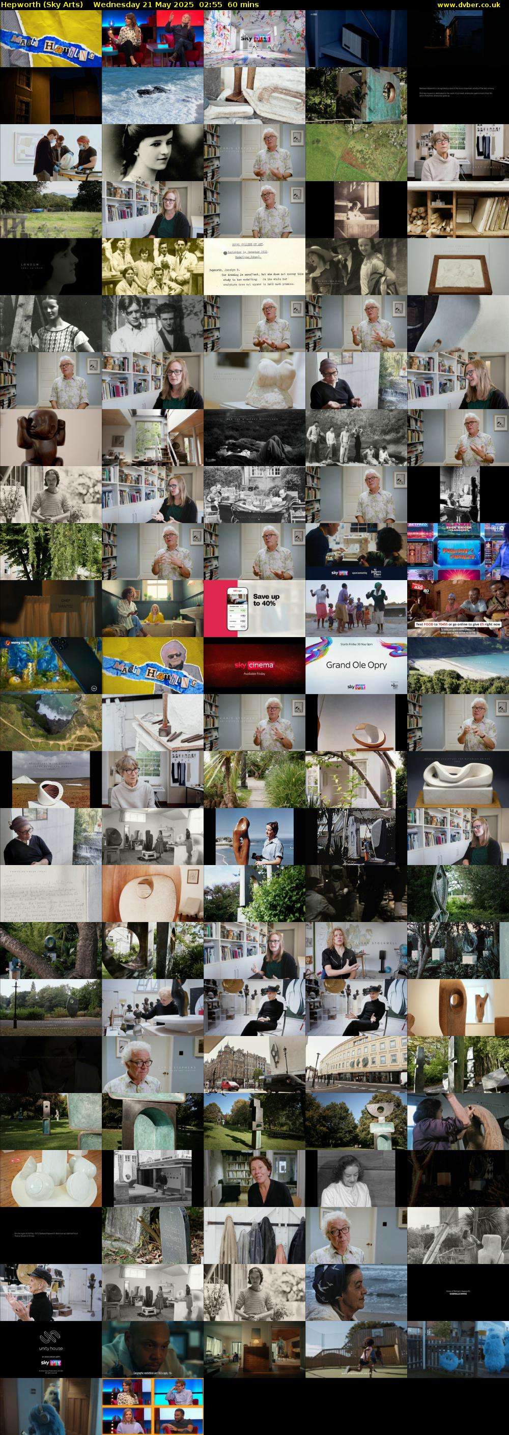 Hepworth (Sky Arts) Wednesday 21 May 2025 02:55 - 03:55