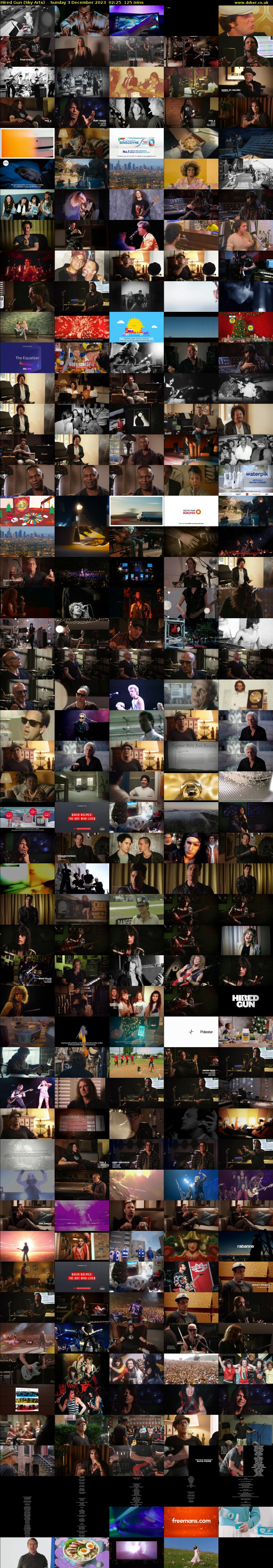 Hired Gun (Sky Arts) Sunday 3 December 2023 02:25 - 04:30