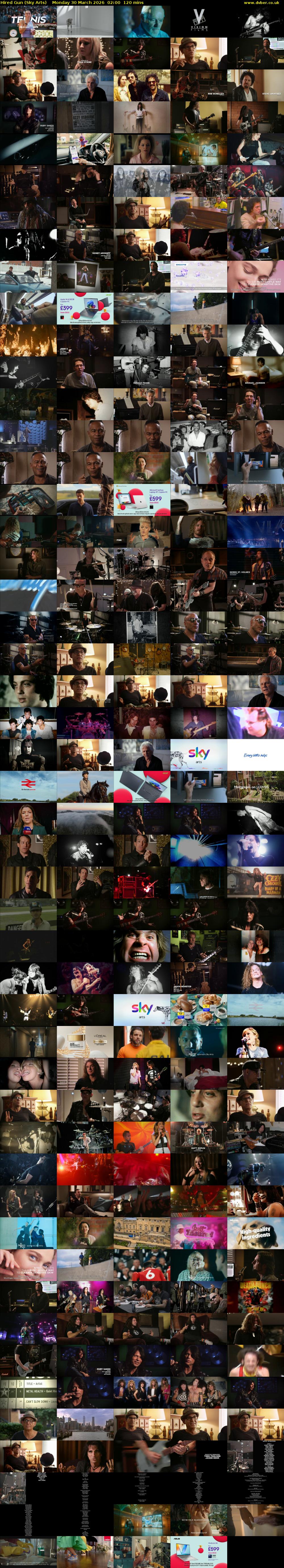 Hired Gun (Sky Arts) Monday 30 March 2026 02:00 - 04:00