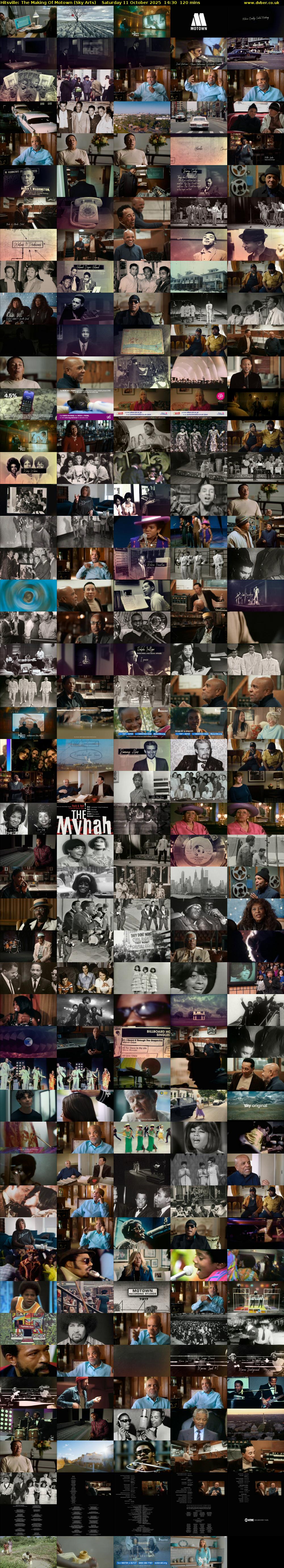 Hitsville: The Making Of Motown (Sky Arts) Saturday 11 October 2025 14:30 - 16:30