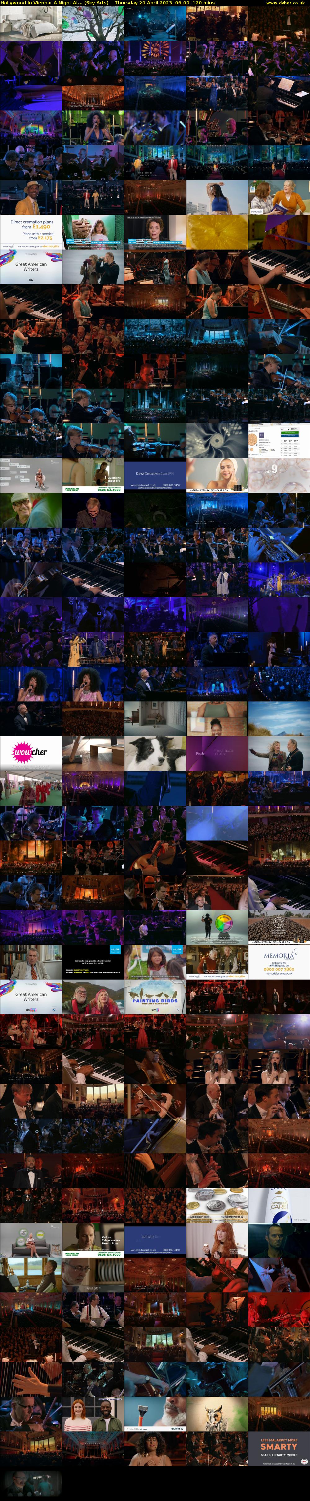 Hollywood In Vienna: A Night At... (Sky Arts) Thursday 20 April 2023 06:00 - 08:00