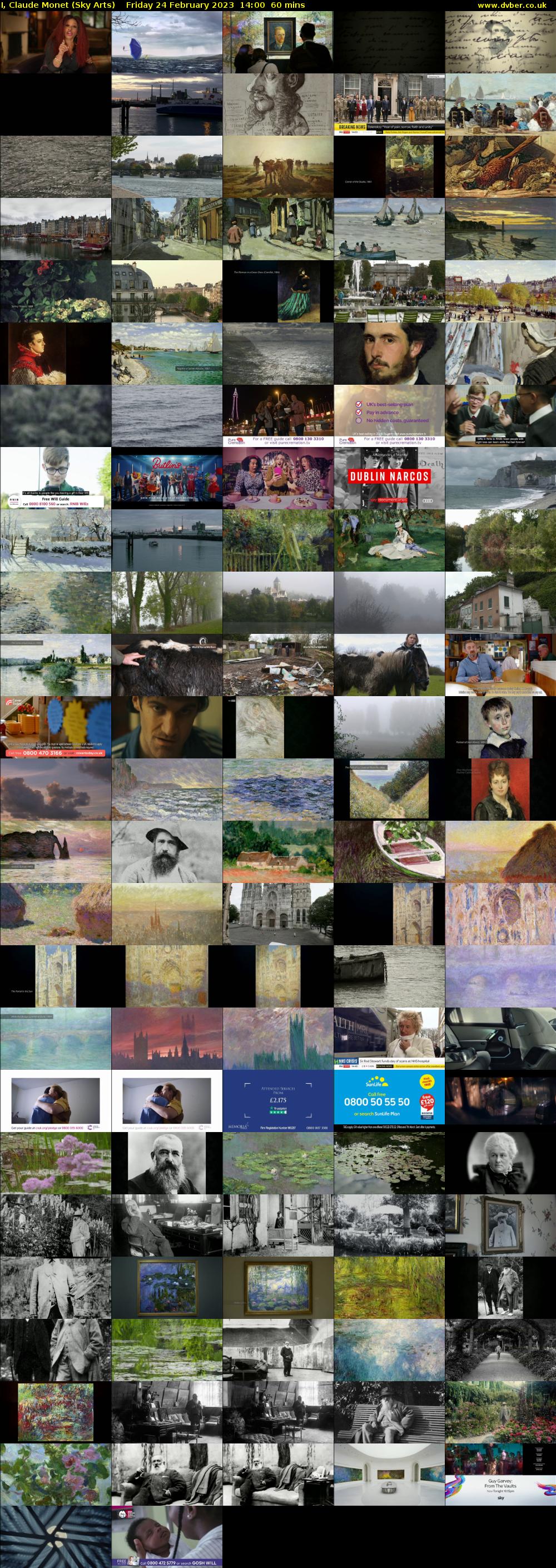 I, Claude Monet (Sky Arts) Friday 24 February 2023 14:00 - 15:00