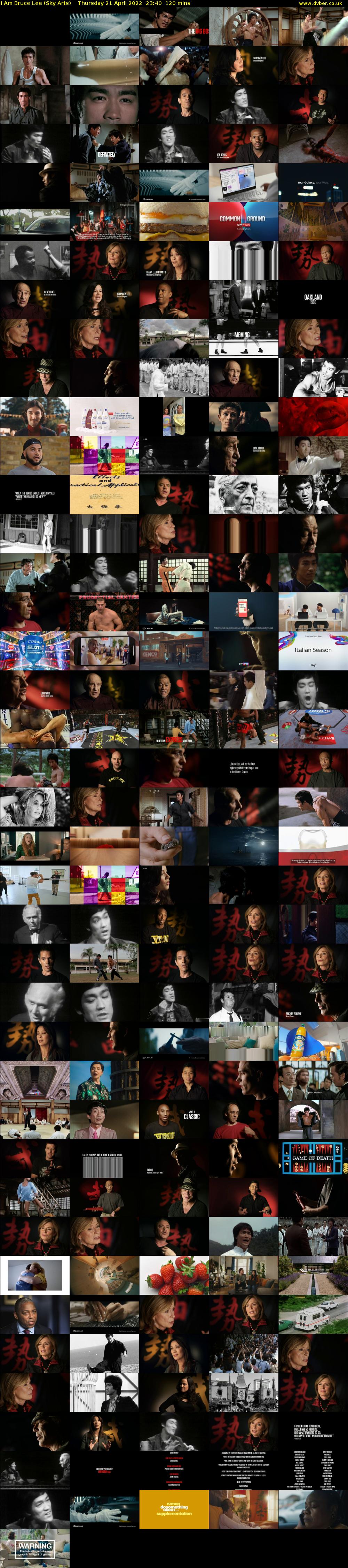 I Am Bruce Lee (Sky Arts) Thursday 21 April 2022 23:40 - 01:40