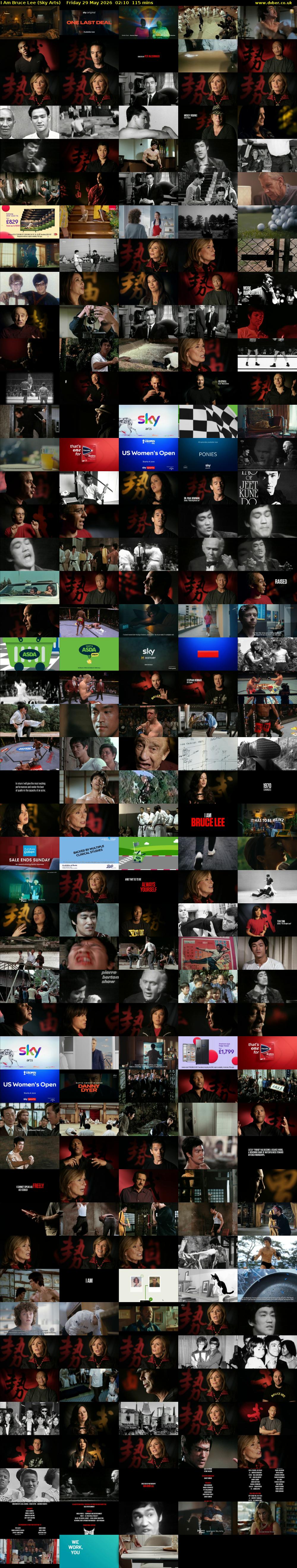 I Am Bruce Lee (Sky Arts) Friday 29 May 2026 02:10 - 04:05