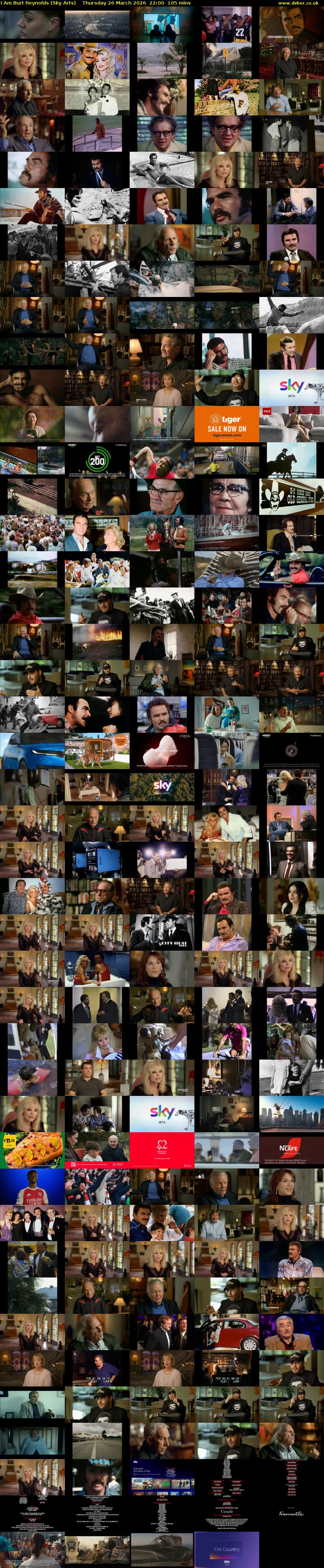 I Am Burt Reynolds (Sky Arts) Thursday 26 March 2026 22:00 - 23:45