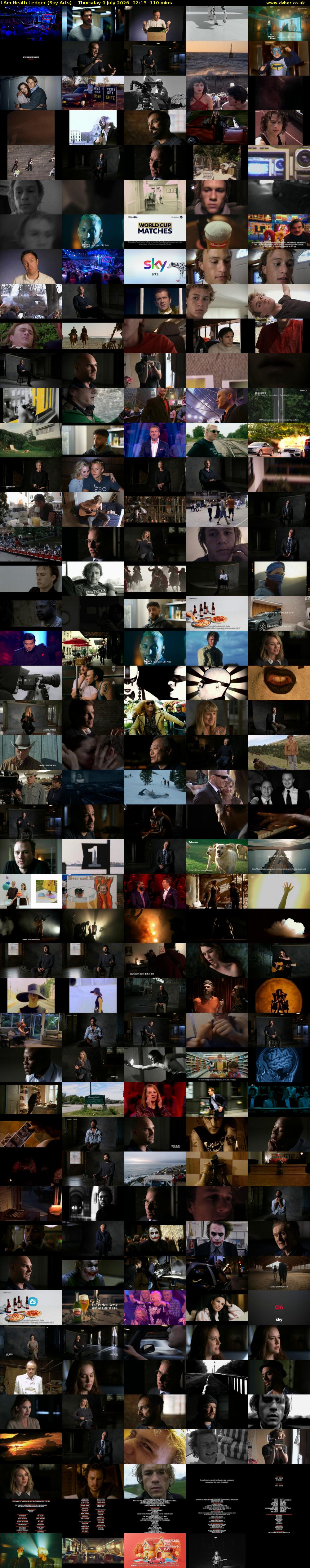 I Am Heath Ledger (Sky Arts) Thursday 9 July 2026 02:15 - 04:05