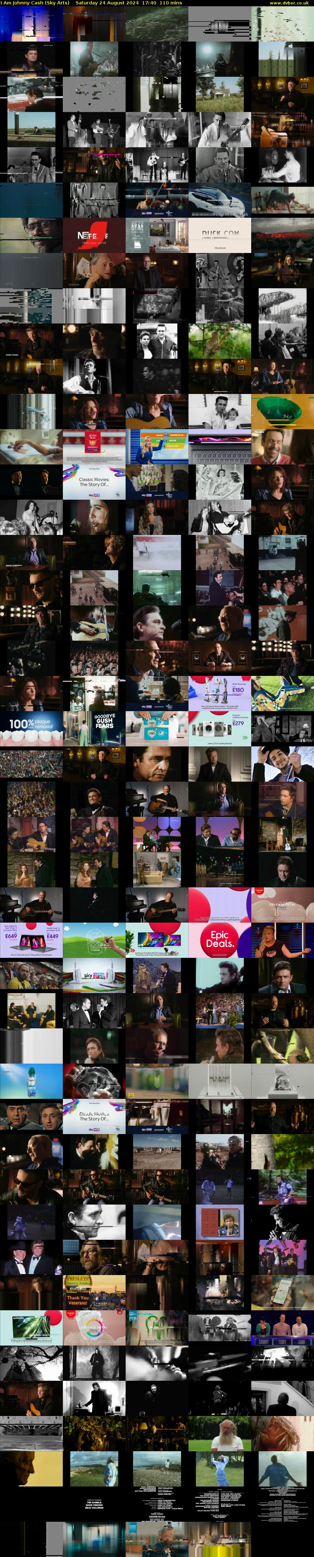 I Am Johnny Cash (Sky Arts) Saturday 24 August 2024 17:40 - 19:30