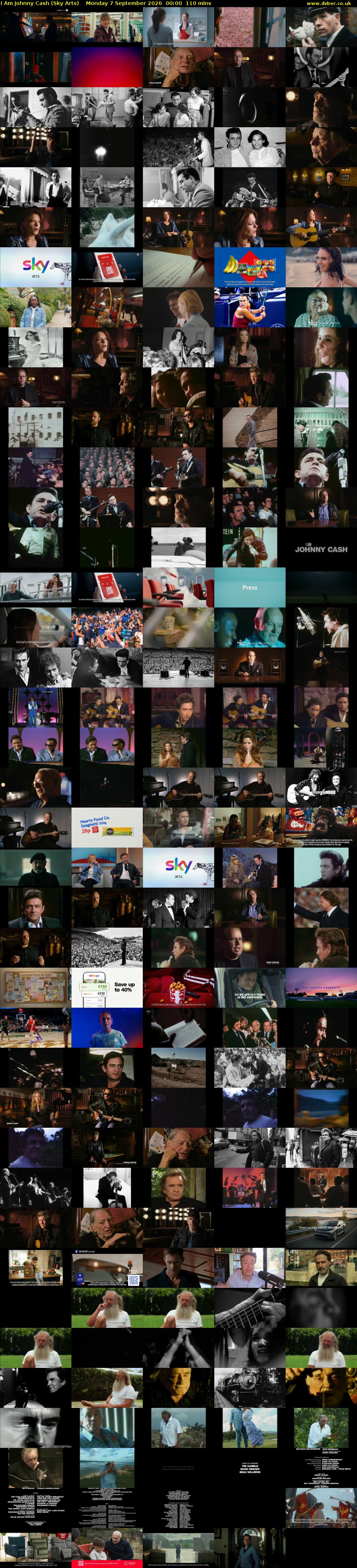 I Am Johnny Cash (Sky Arts) Monday 7 September 2026 00:00 - 01:50