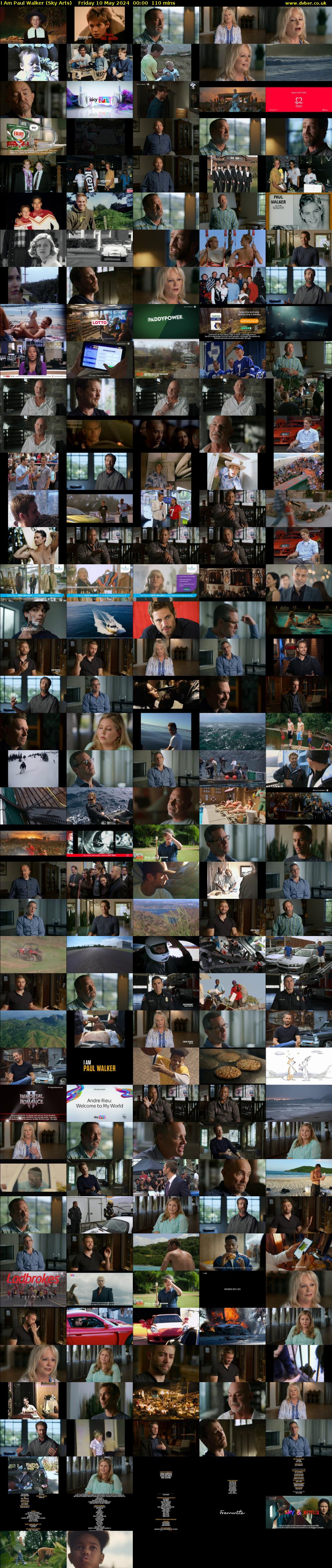 I Am Paul Walker (Sky Arts) Friday 10 May 2024 00:00 - 01:50