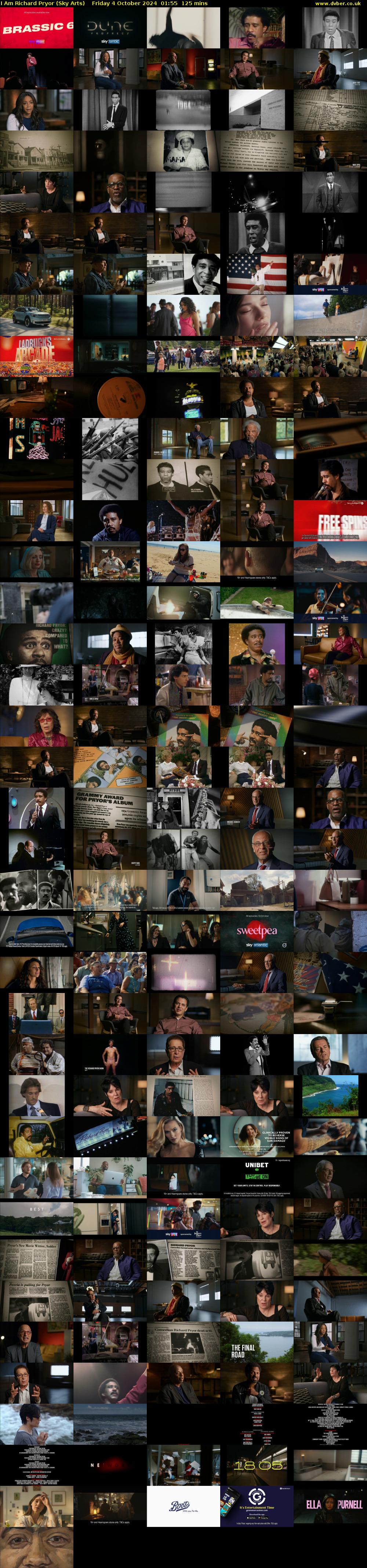 I Am Richard Pryor (Sky Arts) Friday 4 October 2024 01:55 - 04:00