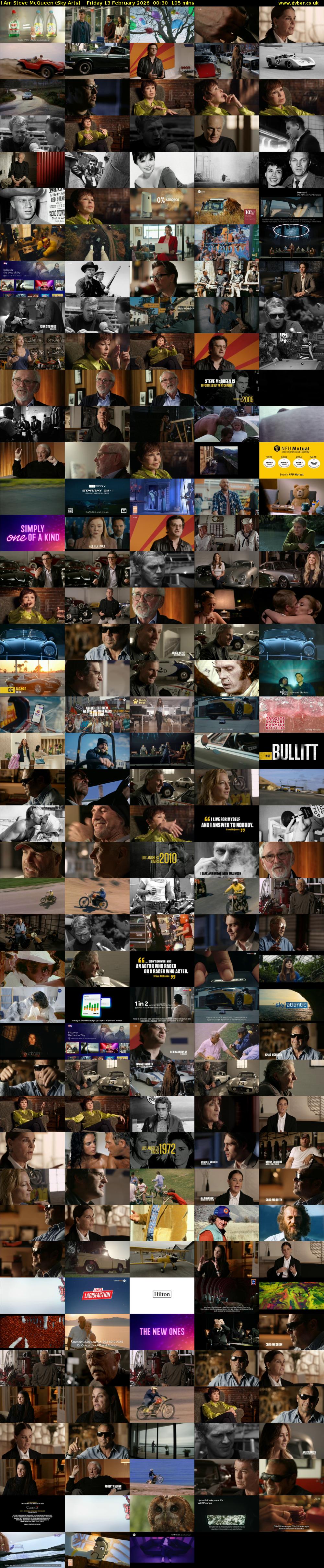 I Am Steve McQueen (Sky Arts) Friday 13 February 2026 00:30 - 02:15