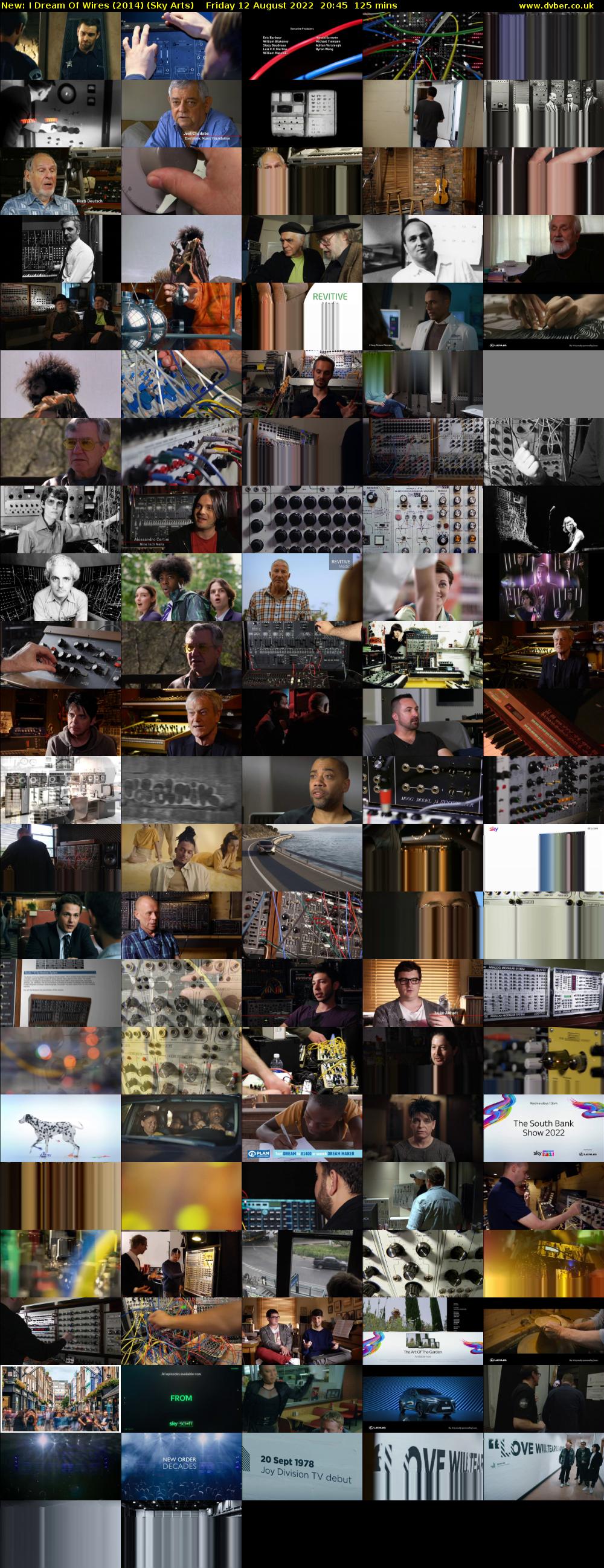 I Dream Of Wires (2014) (Sky Arts) Friday 12 August 2022 20:45 - 22:50