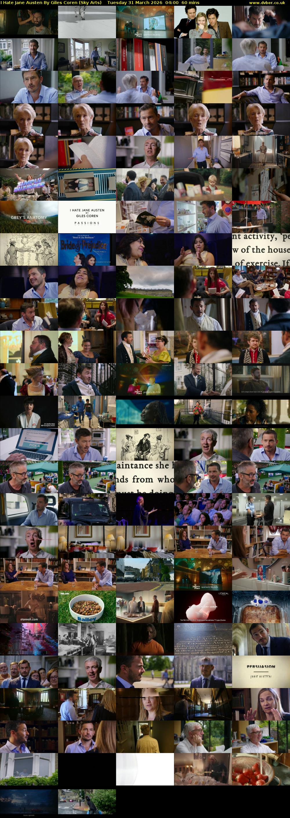 I Hate Jane Austen By Giles Coren (Sky Arts) Tuesday 31 March 2026 04:00 - 05:00