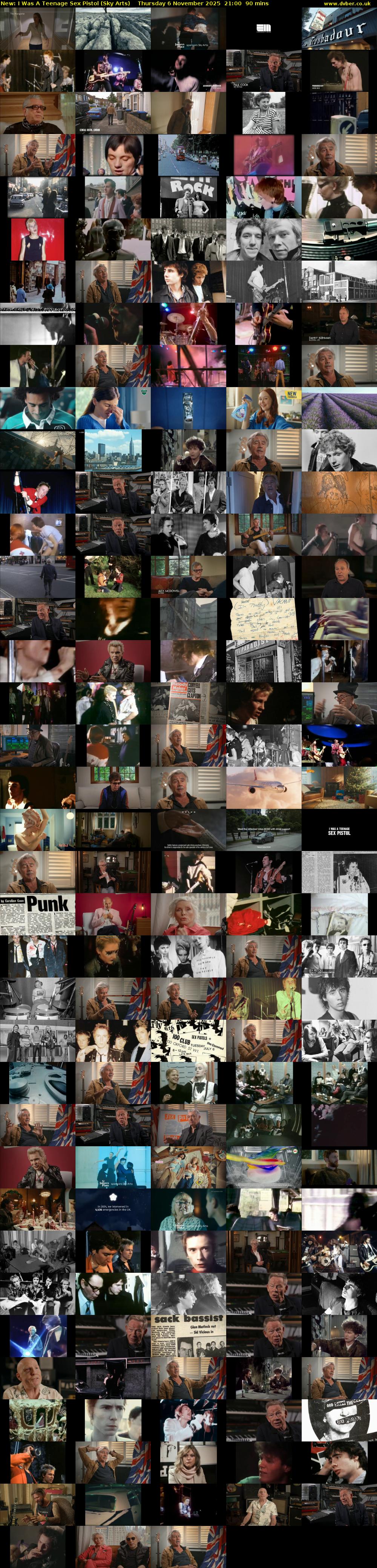 I Was A Teenage Sex Pistol (Sky Arts) Thursday 6 November 2025 21:00 - 22:30