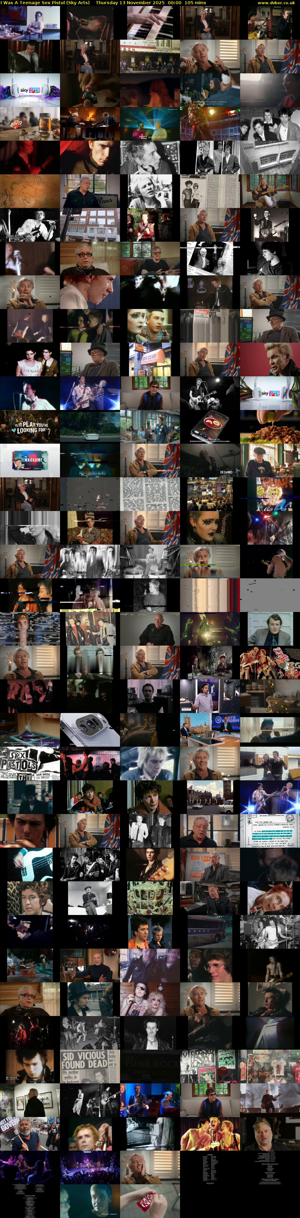 I Was A Teenage Sex Pistol (Sky Arts) Thursday 13 November 2025 00:00 - 01:45