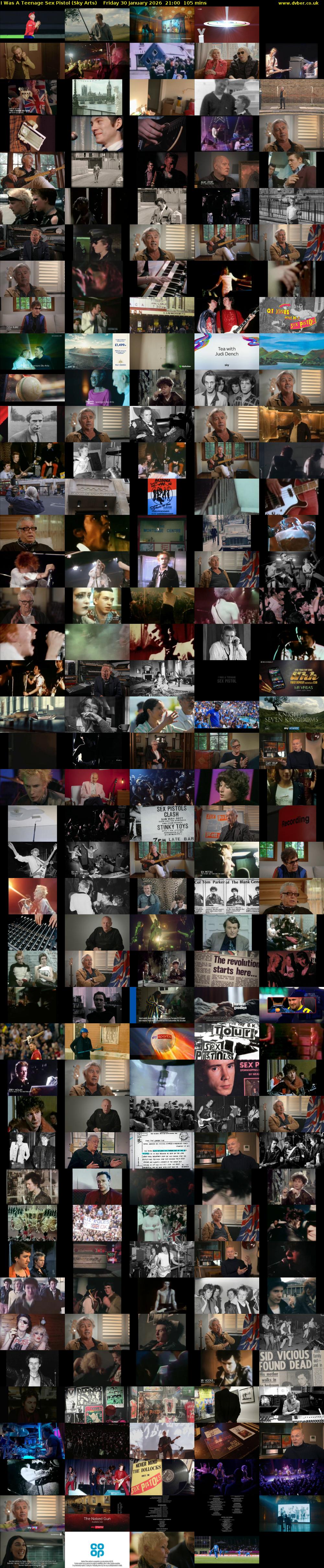 I Was A Teenage Sex Pistol (Sky Arts) Friday 30 January 2026 21:00 - 22:45