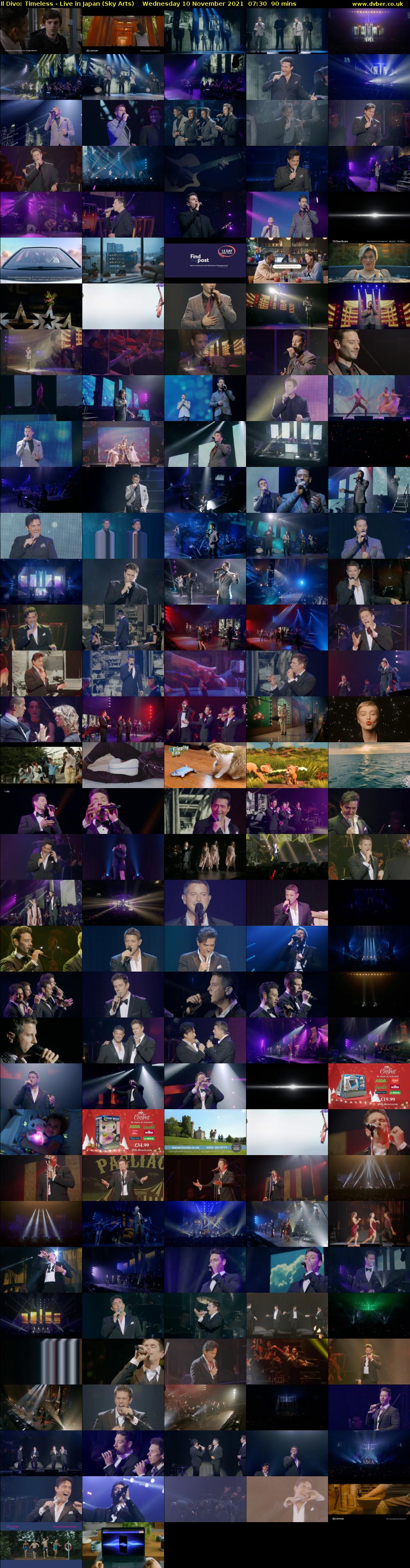 Il Divo: Timeless - Live in Japan (Sky Arts) Wednesday 10 November 2021 07:30 - 09:00