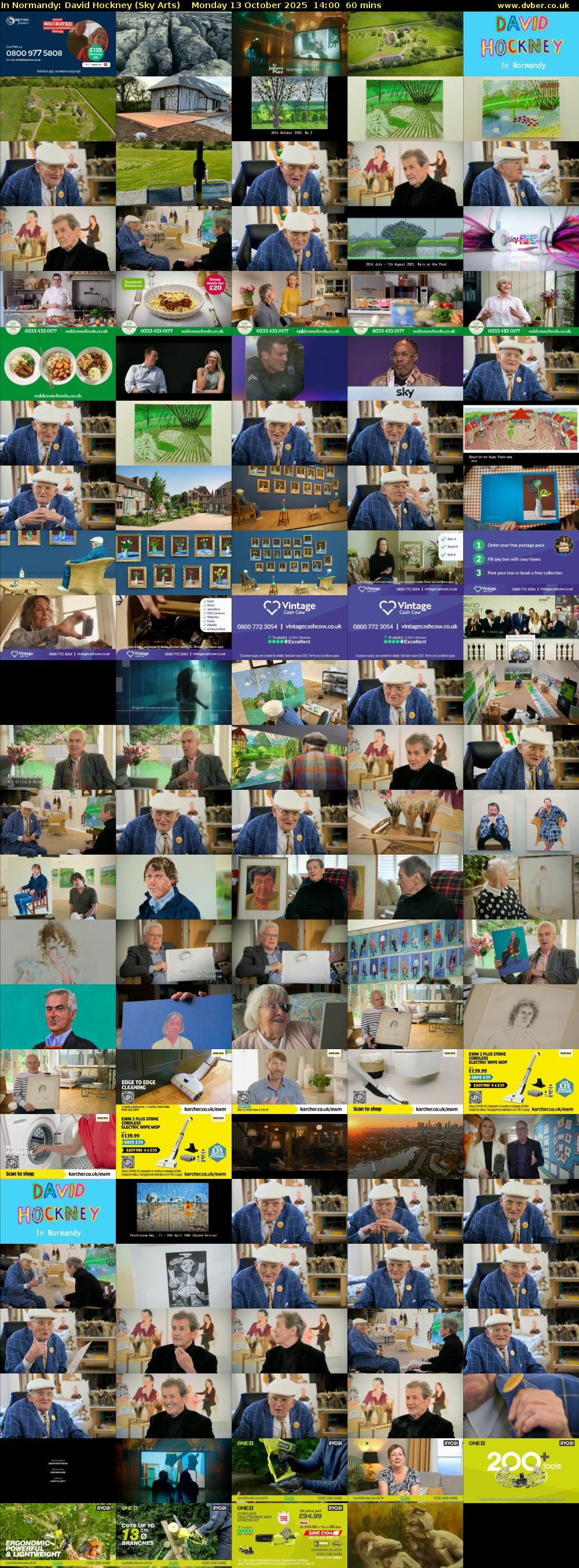 In Normandy: David Hockney (Sky Arts) Monday 13 October 2025 14:00 - 15:00