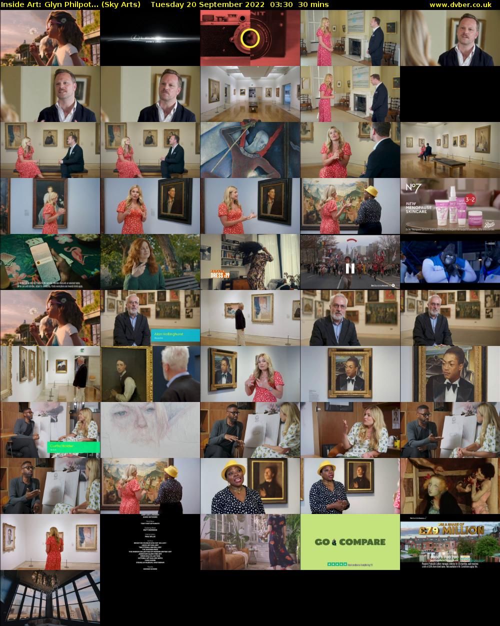 Inside Art: Glyn Philpot... (Sky Arts) Tuesday 20 September 2022 03:30 - 04:00