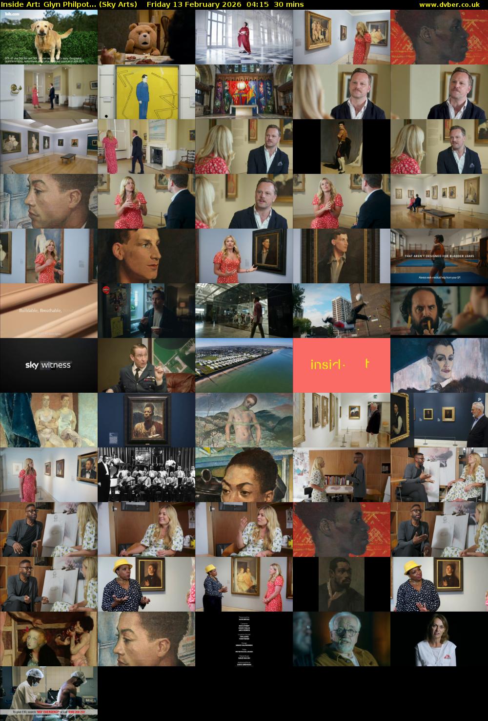 Inside Art: Glyn Philpot... (Sky Arts) Friday 13 February 2026 04:15 - 04:45