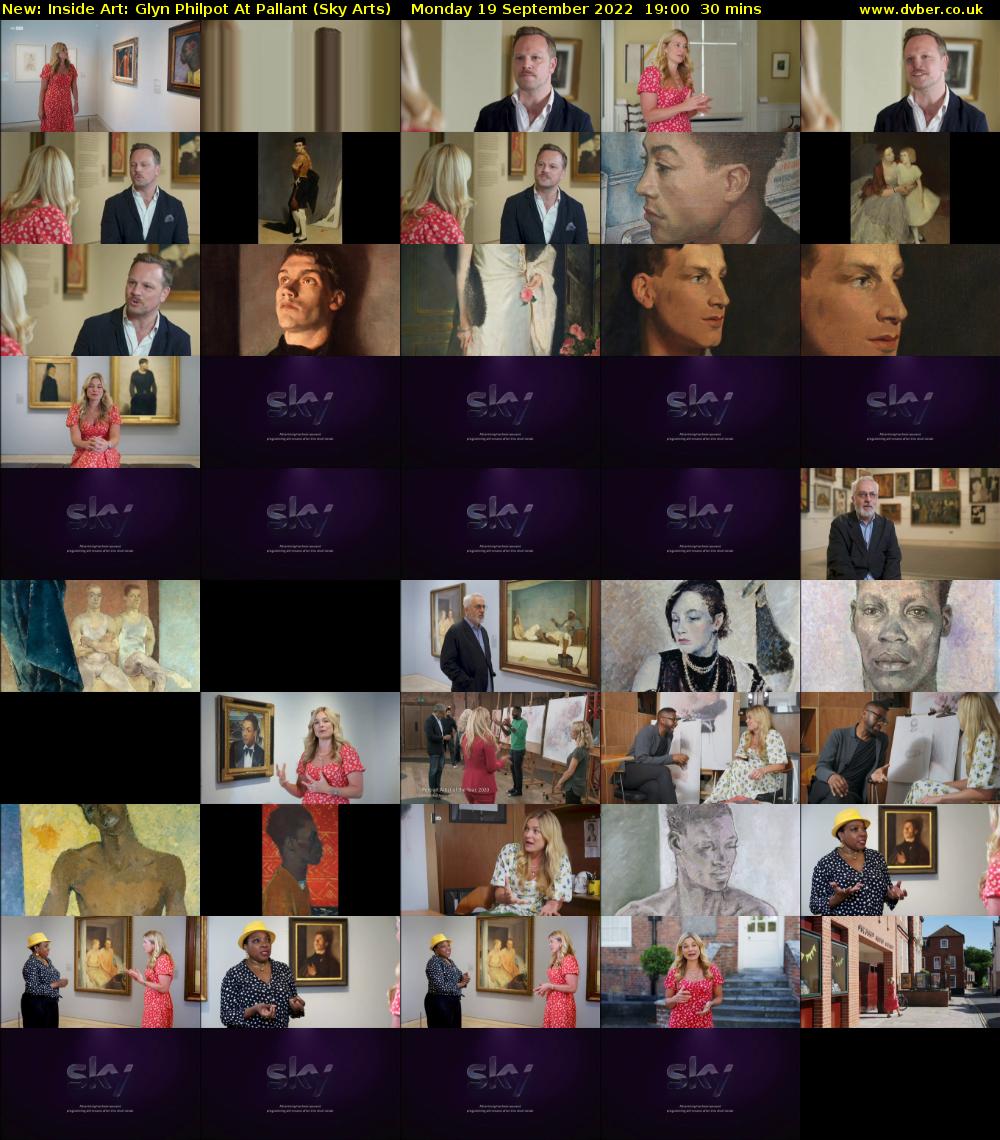 Inside Art: Glyn Philpot At Pallant (Sky Arts) Monday 19 September 2022 19:00 - 19:30