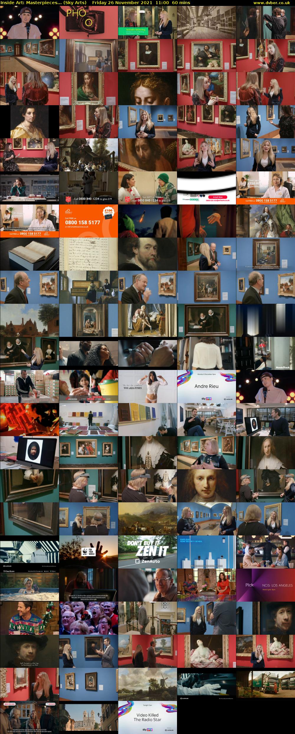 Inside Art: Masterpieces... (Sky Arts) Friday 26 November 2021 11:00 - 12:00
