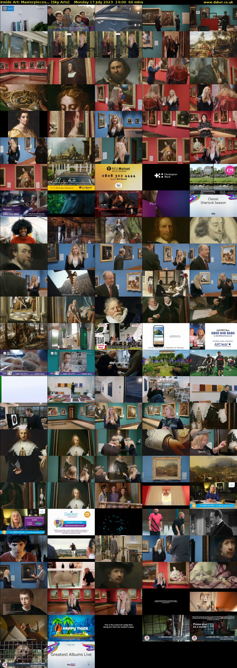 Inside Art: Masterpieces... (Sky Arts) Monday 17 July 2023 14:00 - 15:00