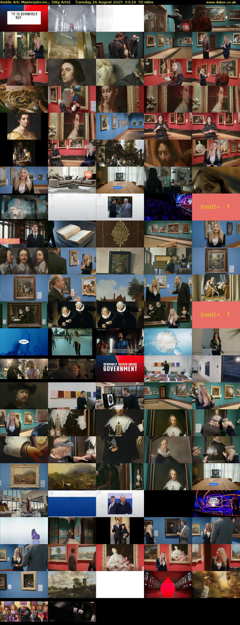 Inside Art: Masterpieces... (Sky Arts) Tuesday 26 August 2025 03:20 - 04:15