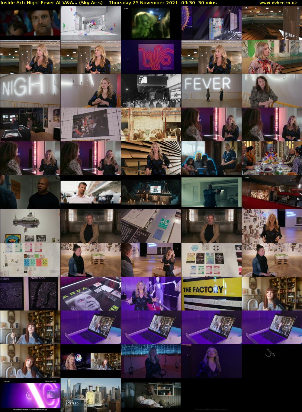 Inside Art: Night Fever At V&A... (Sky Arts) Thursday 25 November 2021 04:30 - 05:00