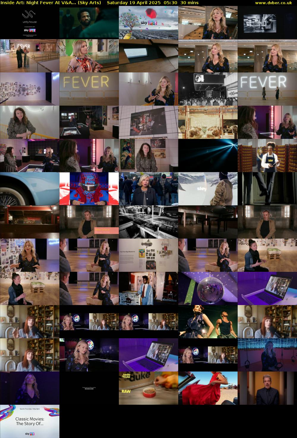 Inside Art: Night Fever At V&A... (Sky Arts) Saturday 19 April 2025 05:30 - 06:00