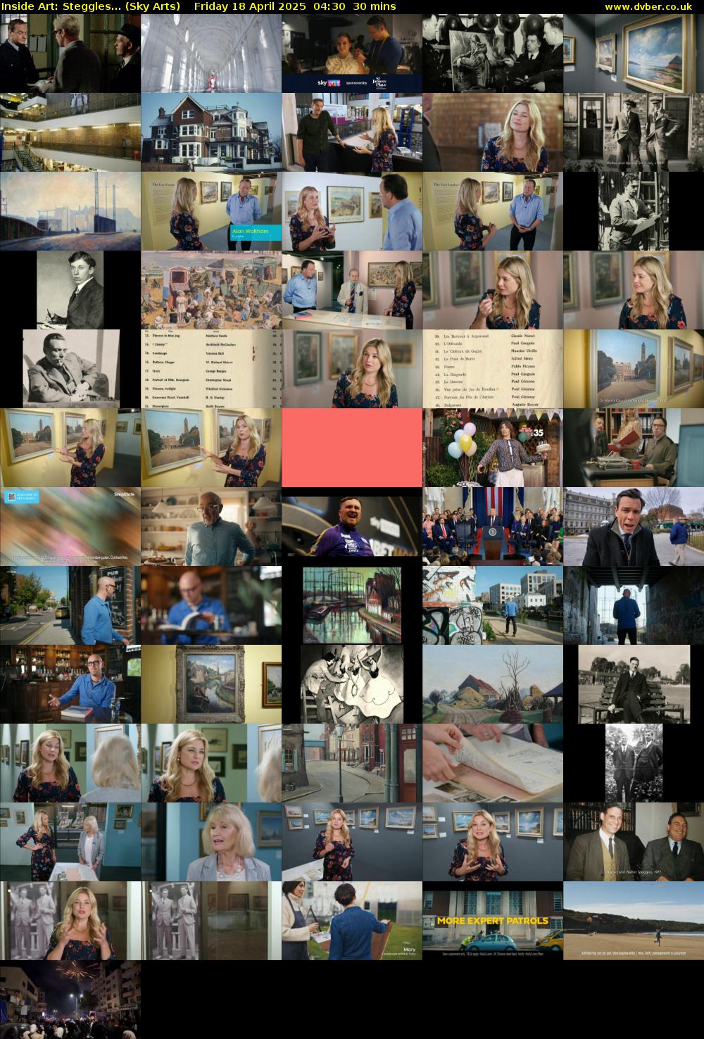 Inside Art: Steggles... (Sky Arts) Friday 18 April 2025 04:30 - 05:00