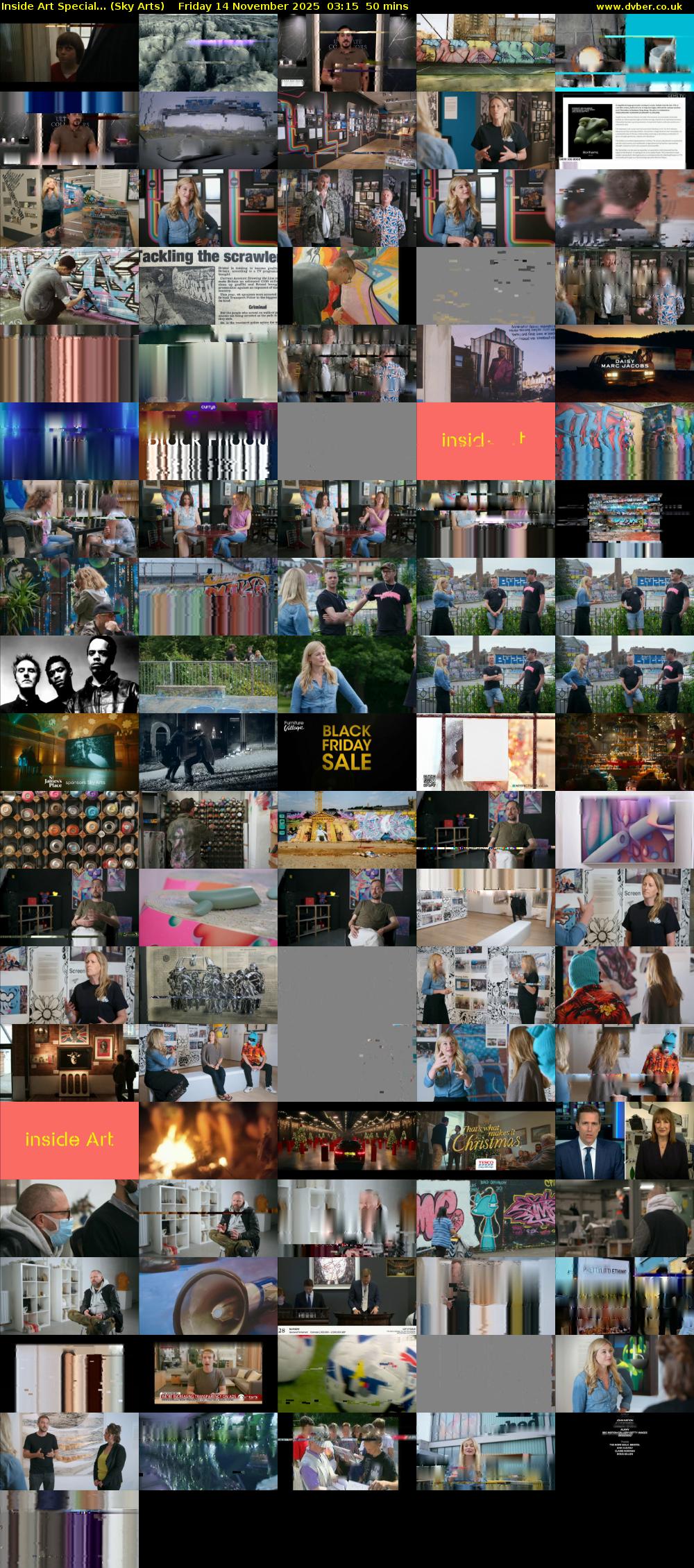 Inside Art Special... (Sky Arts) Friday 14 November 2025 03:15 - 04:05