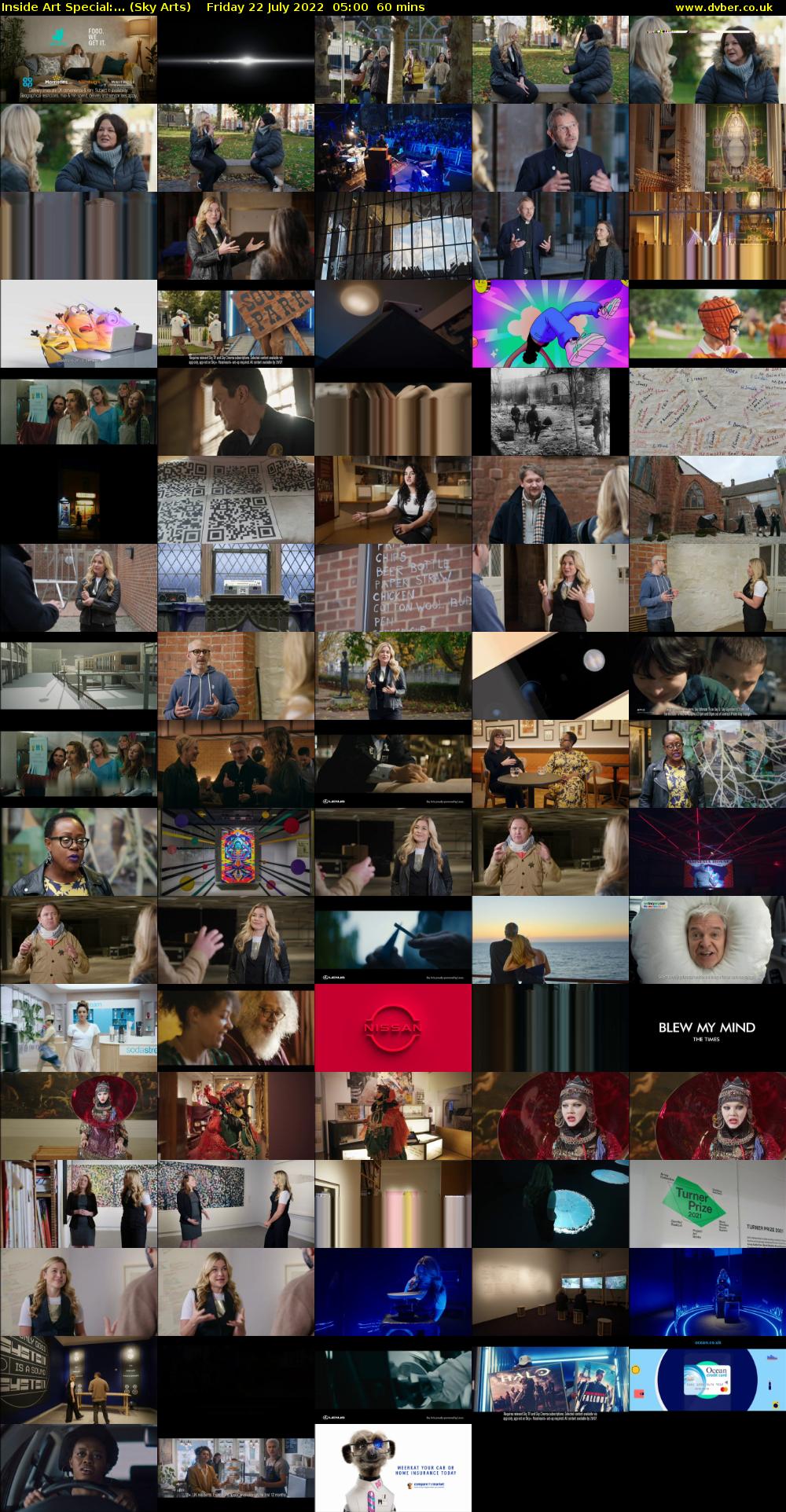 Inside Art Special:... (Sky Arts) Friday 22 July 2022 05:00 - 06:00