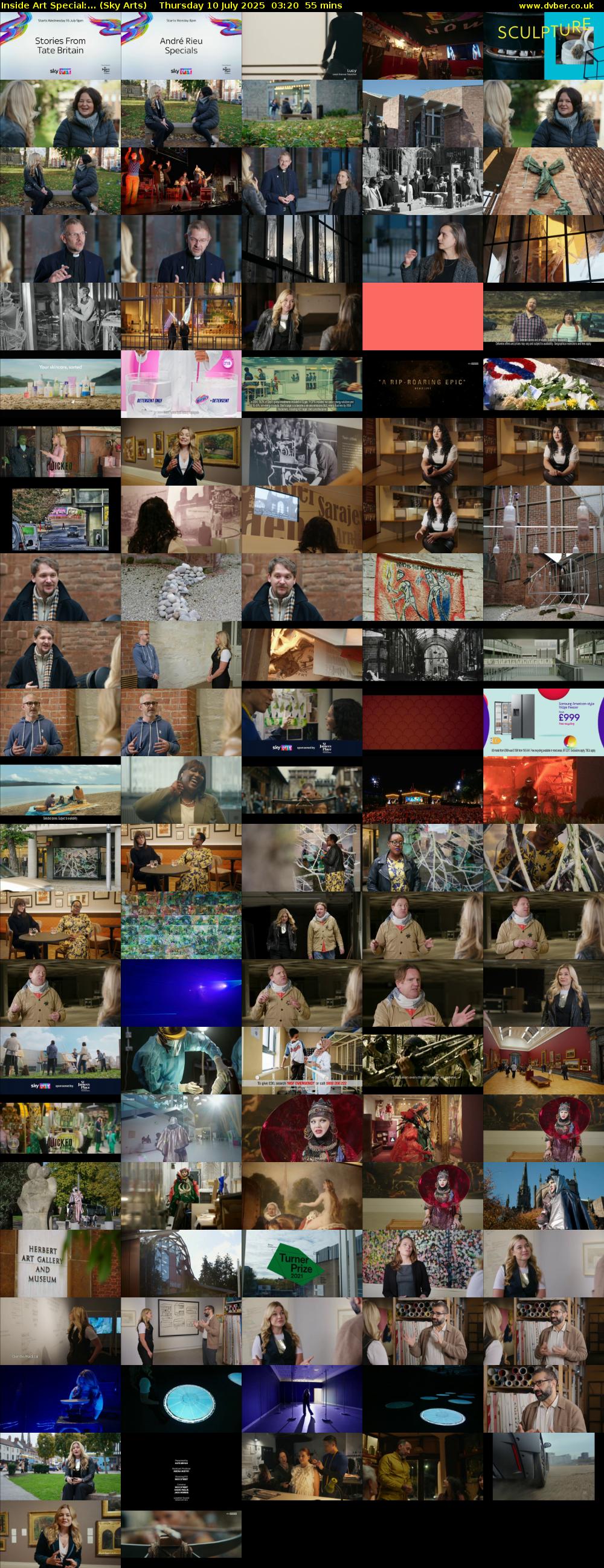 Inside Art Special:... (Sky Arts) Thursday 10 July 2025 03:20 - 04:15