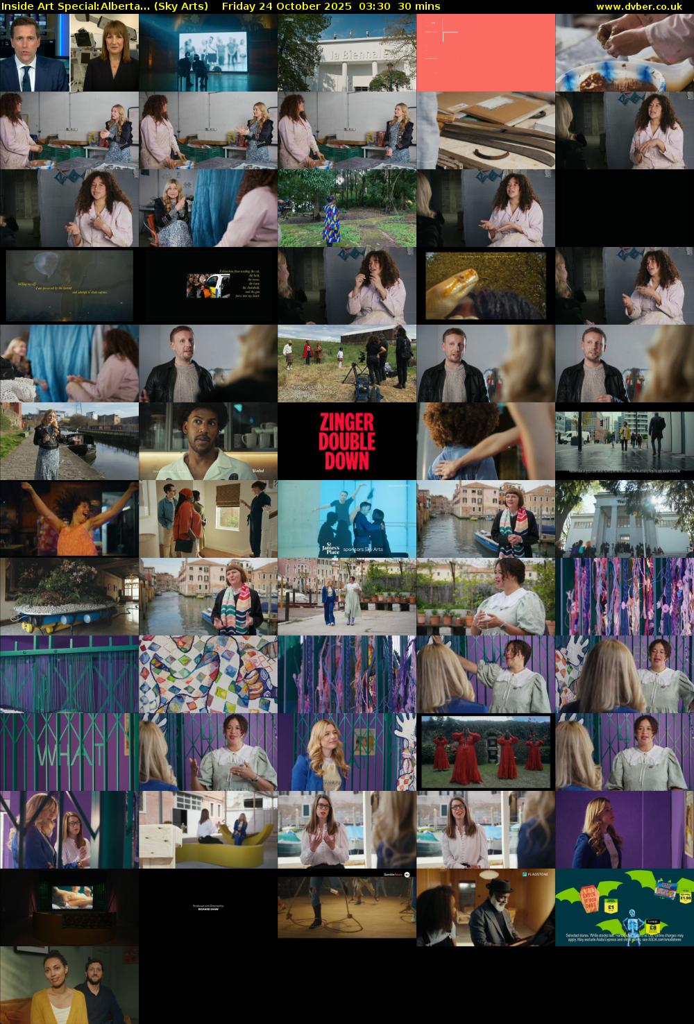 Inside Art Special:Alberta... (Sky Arts) Friday 24 October 2025 03:30 - 04:00